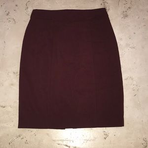 🔴MOVING SALE 🔴 Maroon Pencil Skirt